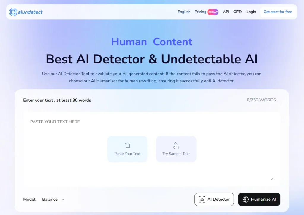 AI Undetect specializes in bypassing all major AI detection tools