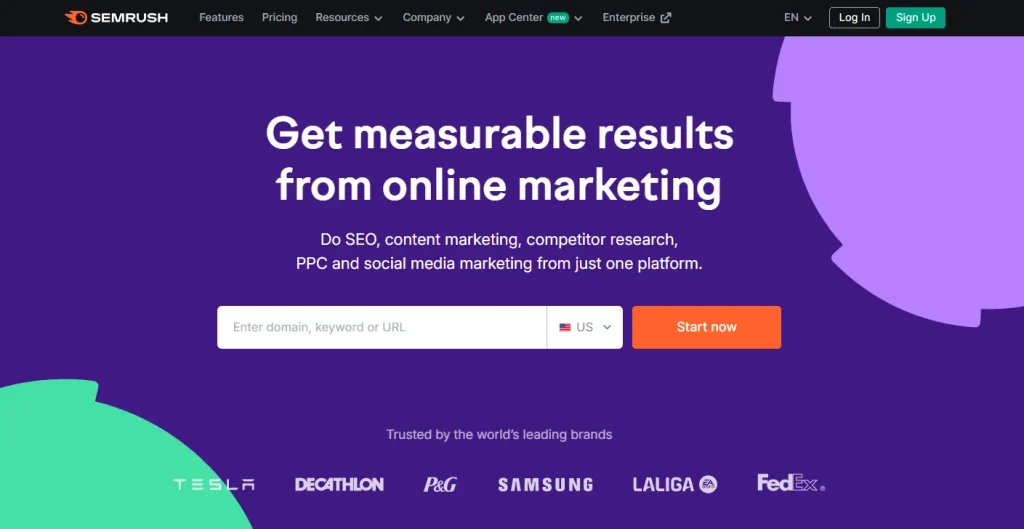 SEMrush's free plan includes basic backlink checking capabilities