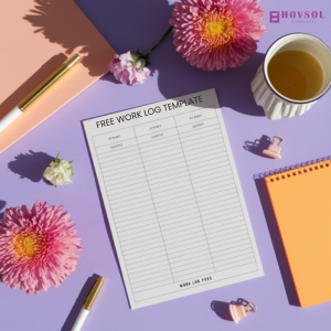 Free Work Log Template Excel