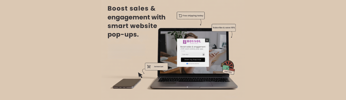 Grow Sales & Engagement with Website Pop-Ups